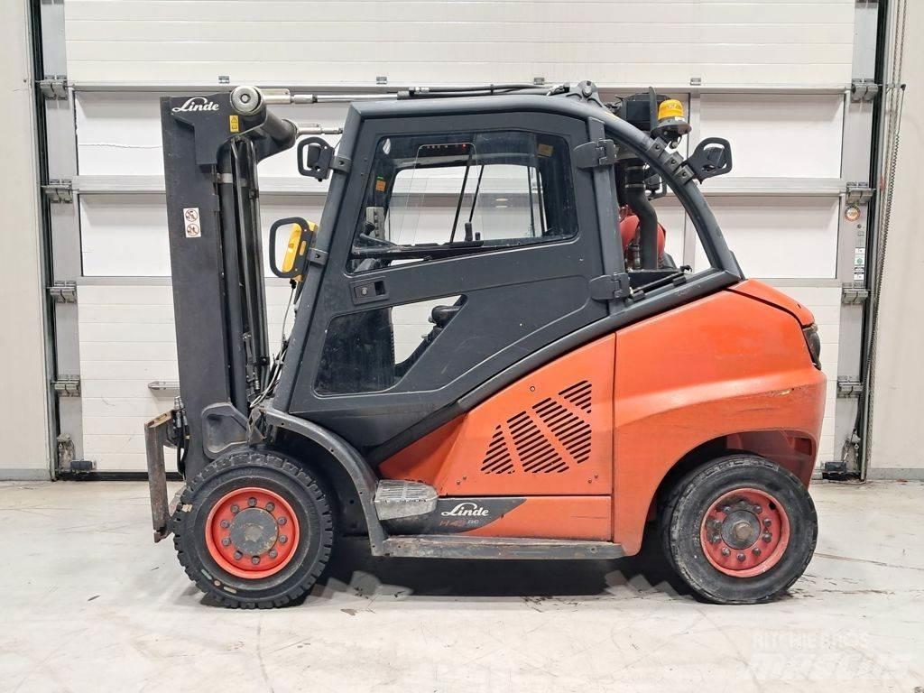 Linde H45D-02 디젤 지게차