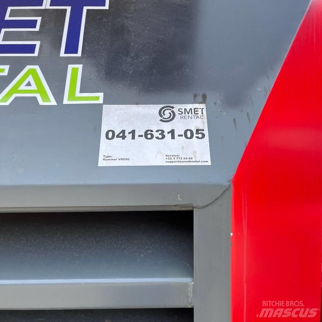 Hammel VB 950 DK 폐기물 분쇄기