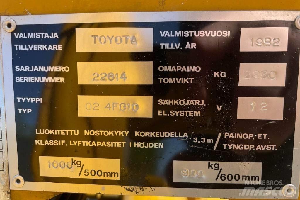 Toyota 02-4FG10 LPG 지게차