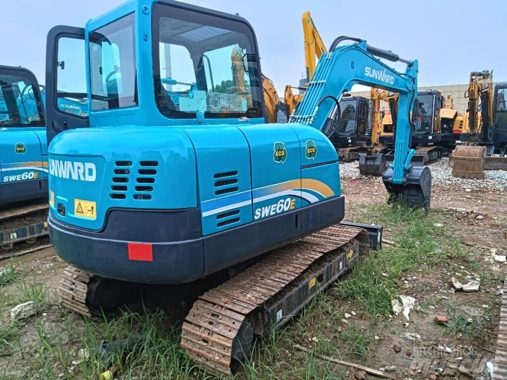 Sunward SWE 60 E 소형 굴삭기 7톤 미만