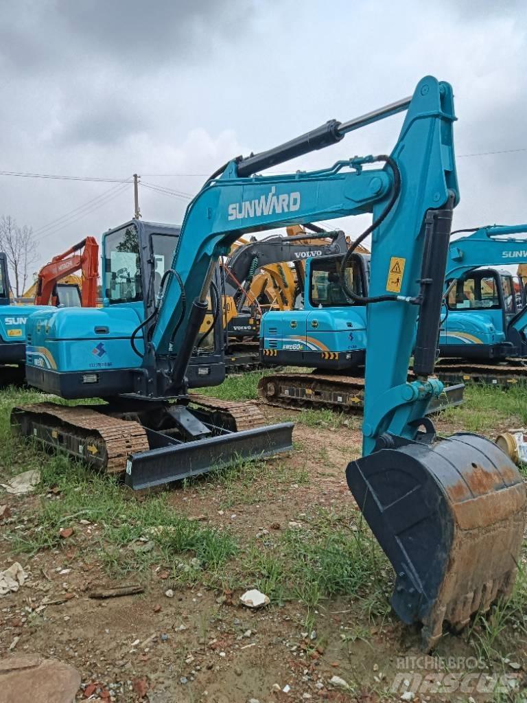 Sunward SWE 60 E 소형 굴삭기 7톤 미만