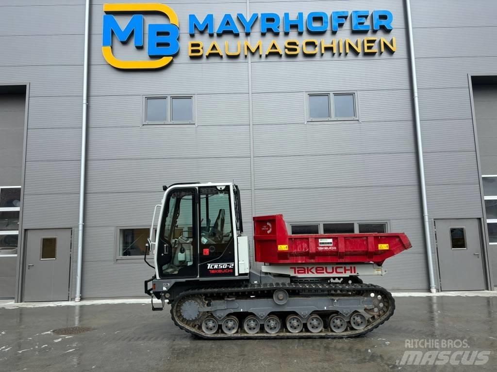 Takeuchi TCR50-2  궤도식 덤프