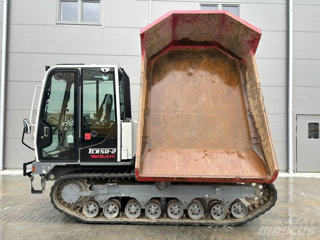 Takeuchi TCR50-2  궤도식 덤프