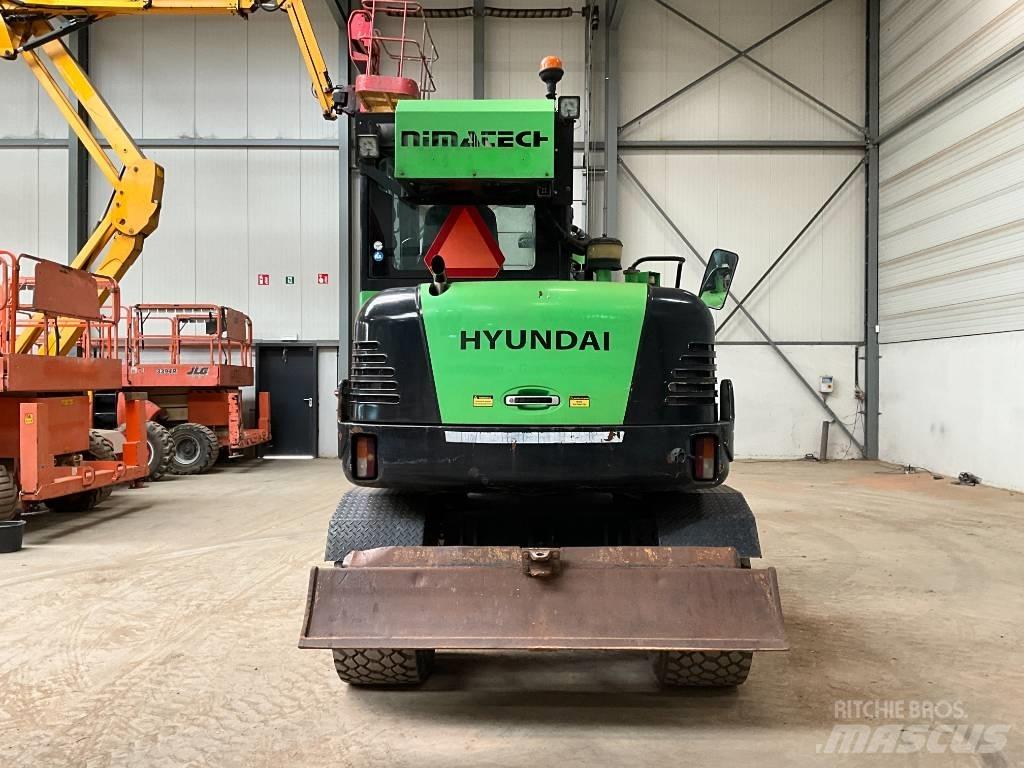 Hyundai 55 W-7 A  휠 굴삭기
