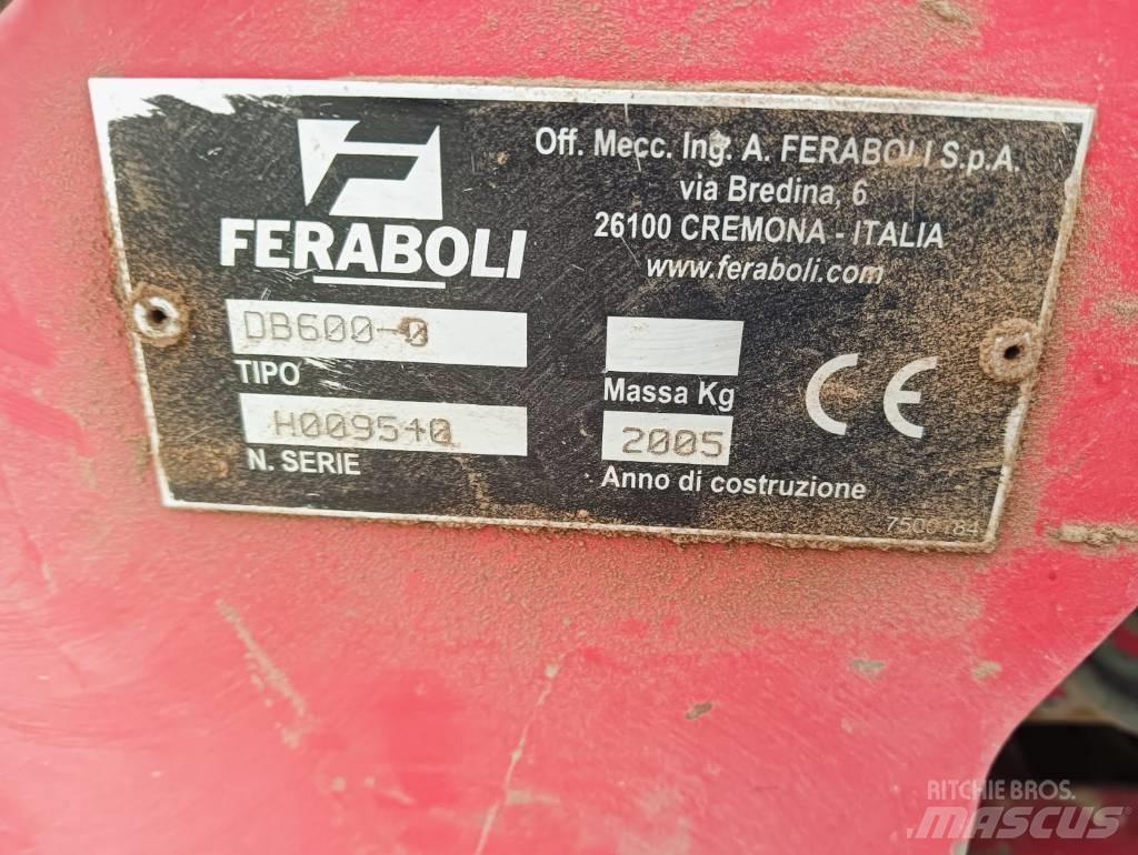 Feraboli XXL 600 파워 하로우 및 로토틸러(회전 경운기)