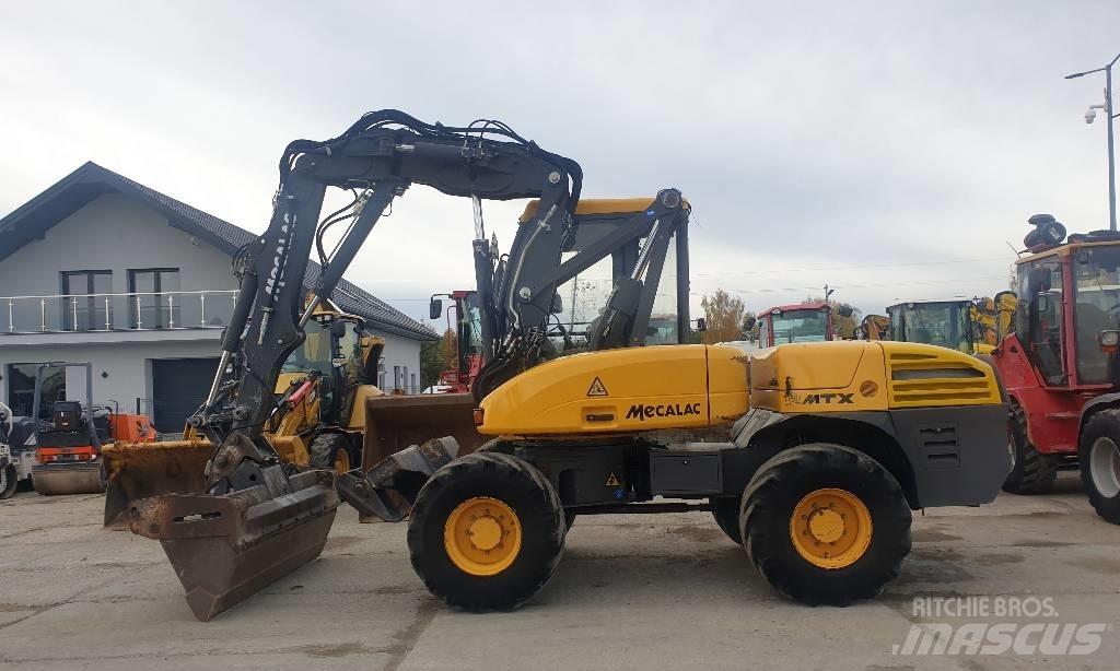 Mecalac 12 M TX  휠 굴삭기