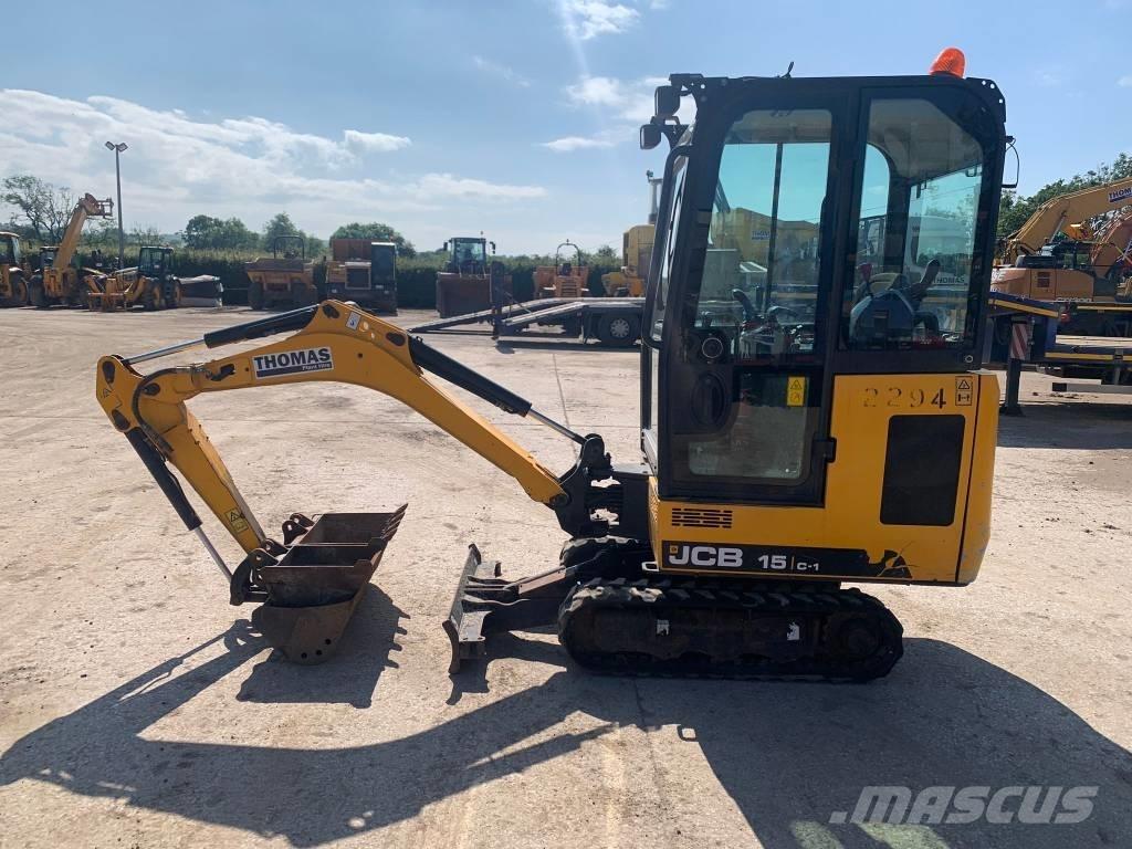 JCB 15 C-1 소형 굴삭기 7톤 미만