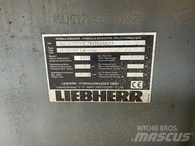 Liebherr LH40M 폐기물/산업 처리기