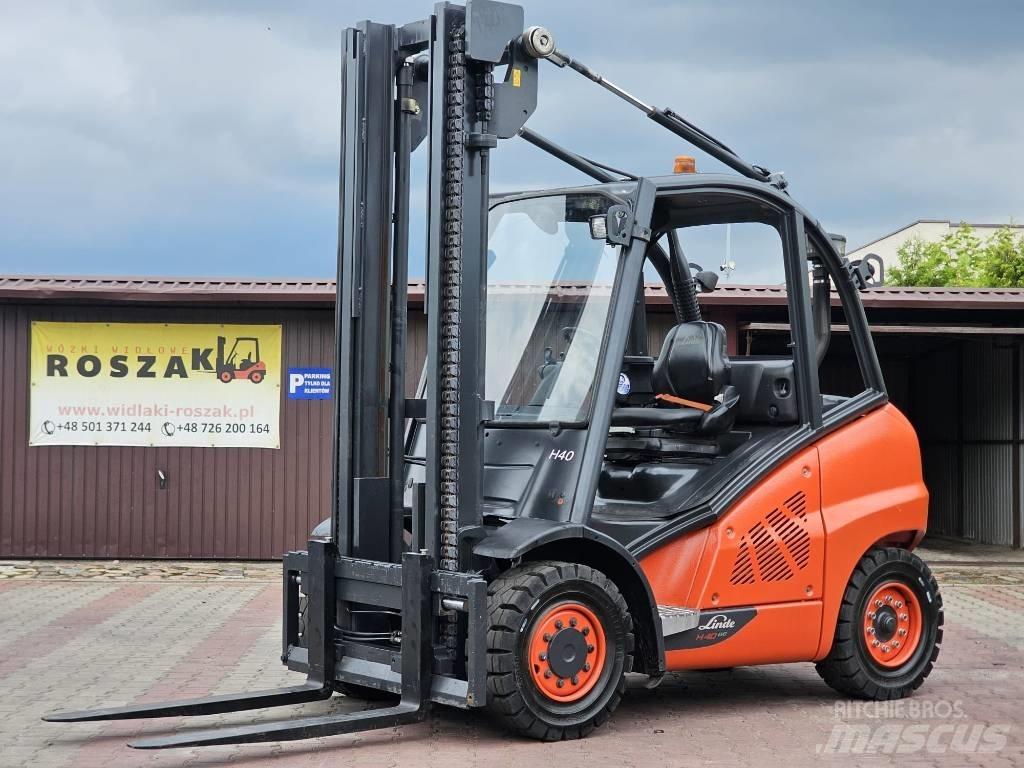 Linde H40D-02 디젤 지게차