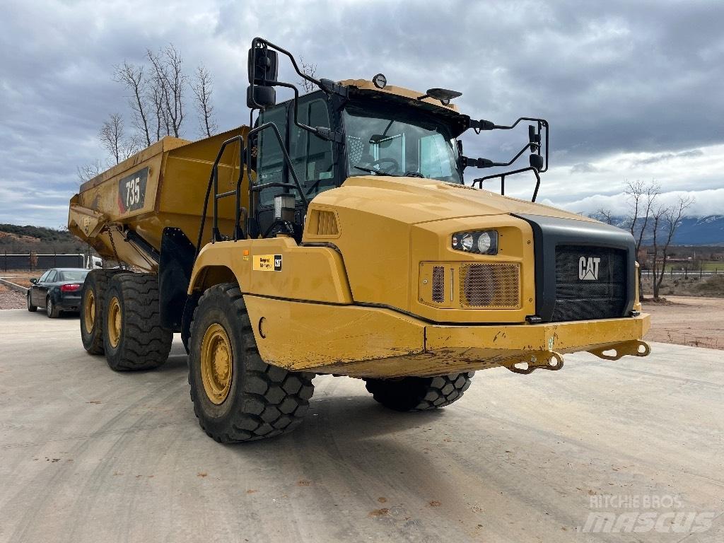 CAT 735 연결식 홀러