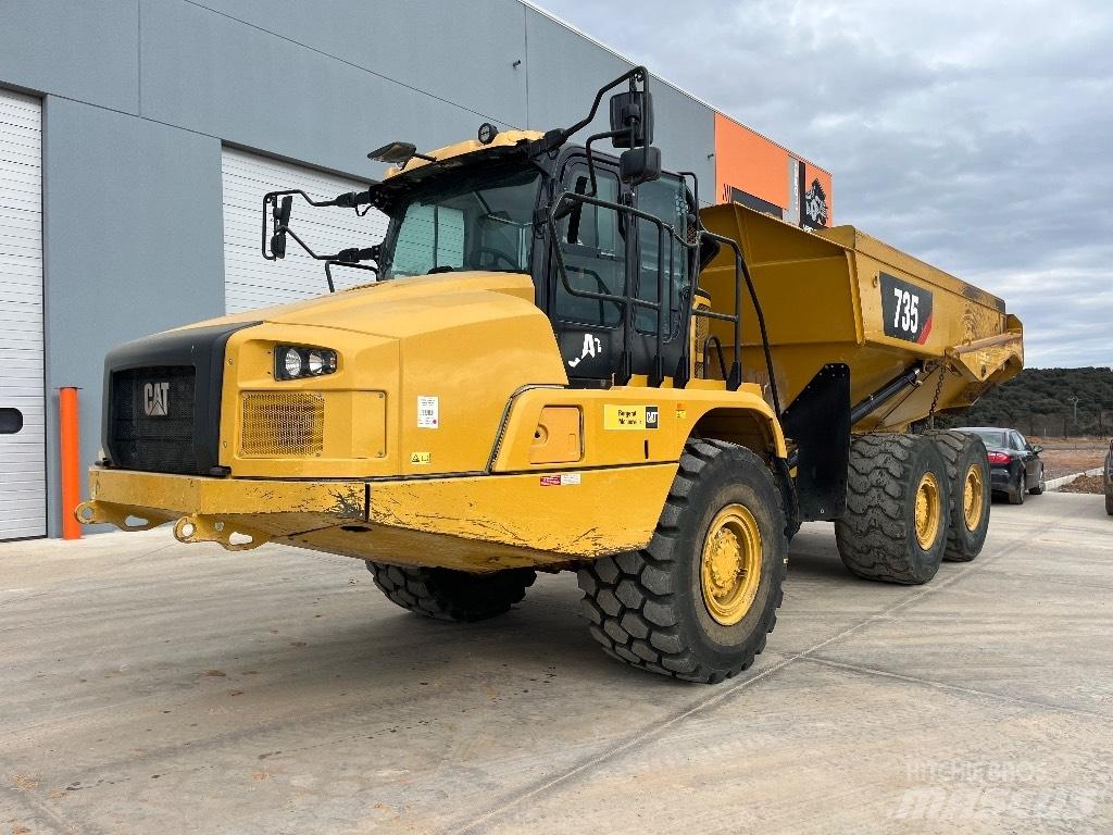 CAT 735 연결식 홀러