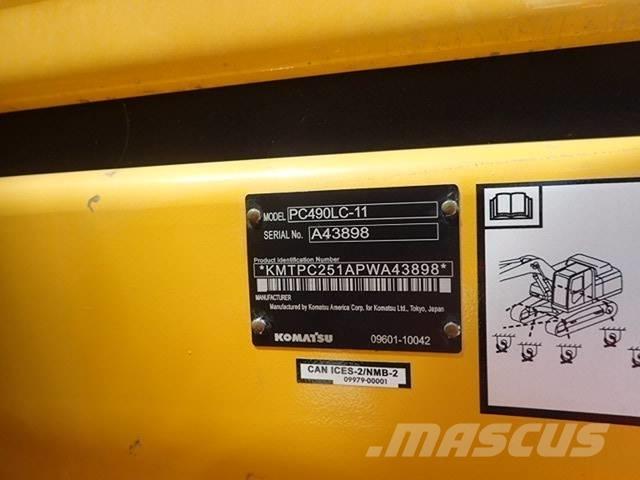 Komatsu PC 490 LC-11 대형 굴삭기 29톤 이상
