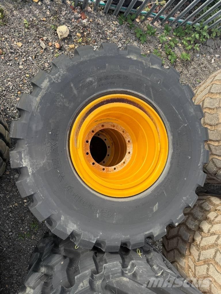 Goodyear 750/65R25 타이어, 휠 및 림