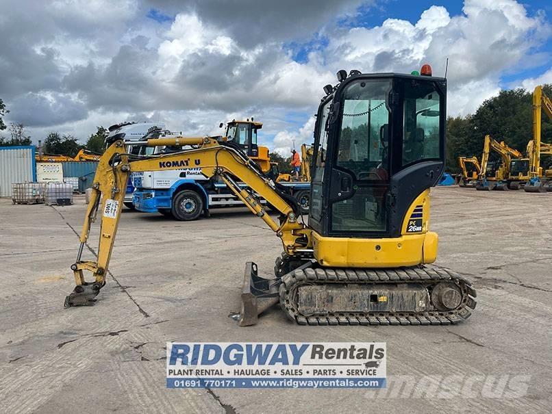Komatsu PC 26 MR-5 소형 굴삭기 7톤 미만