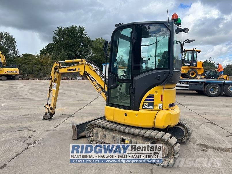 Komatsu PC 26 MR-5 소형 굴삭기 7톤 미만