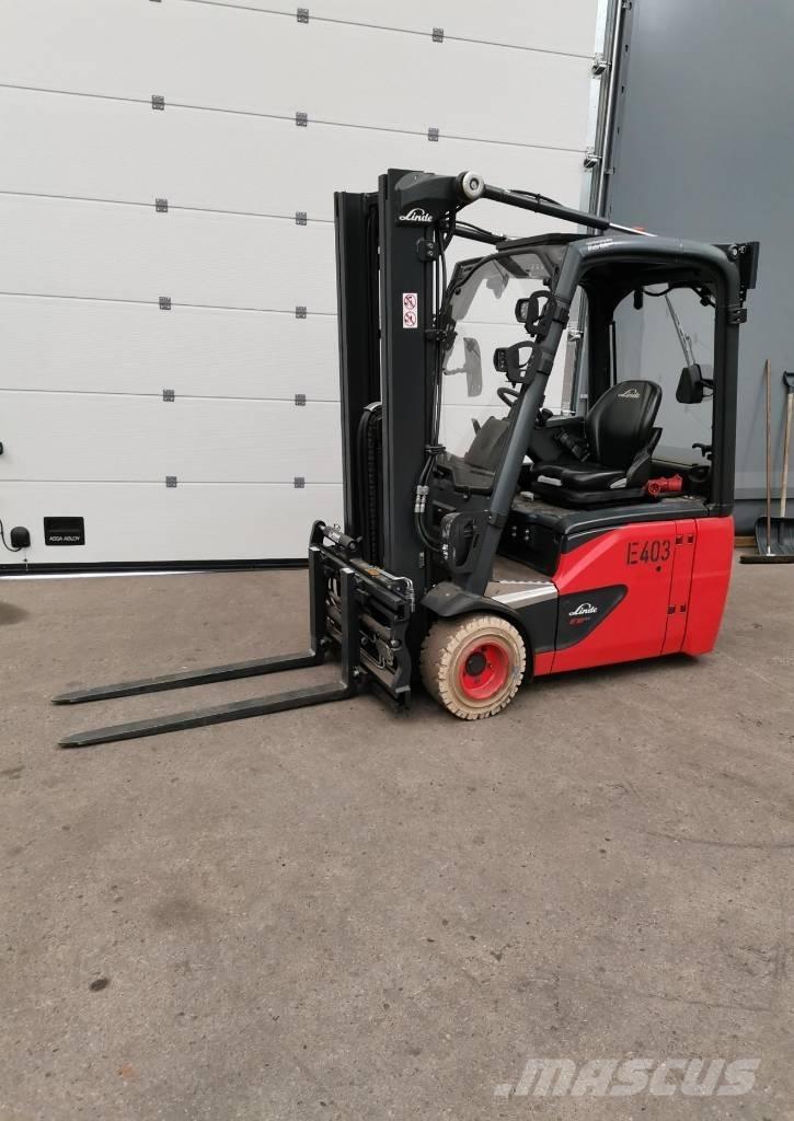 Linde E18-02 전동 지게차
