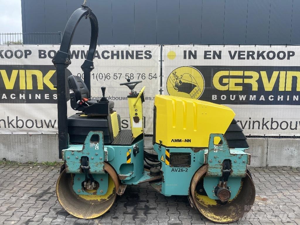 Ammann AV 26-2 트윈 드럼 롤러