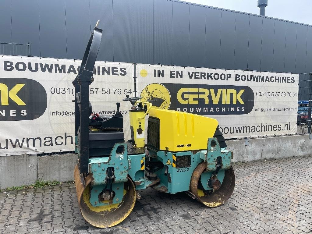 Ammann AV 26-2 트윈 드럼 롤러