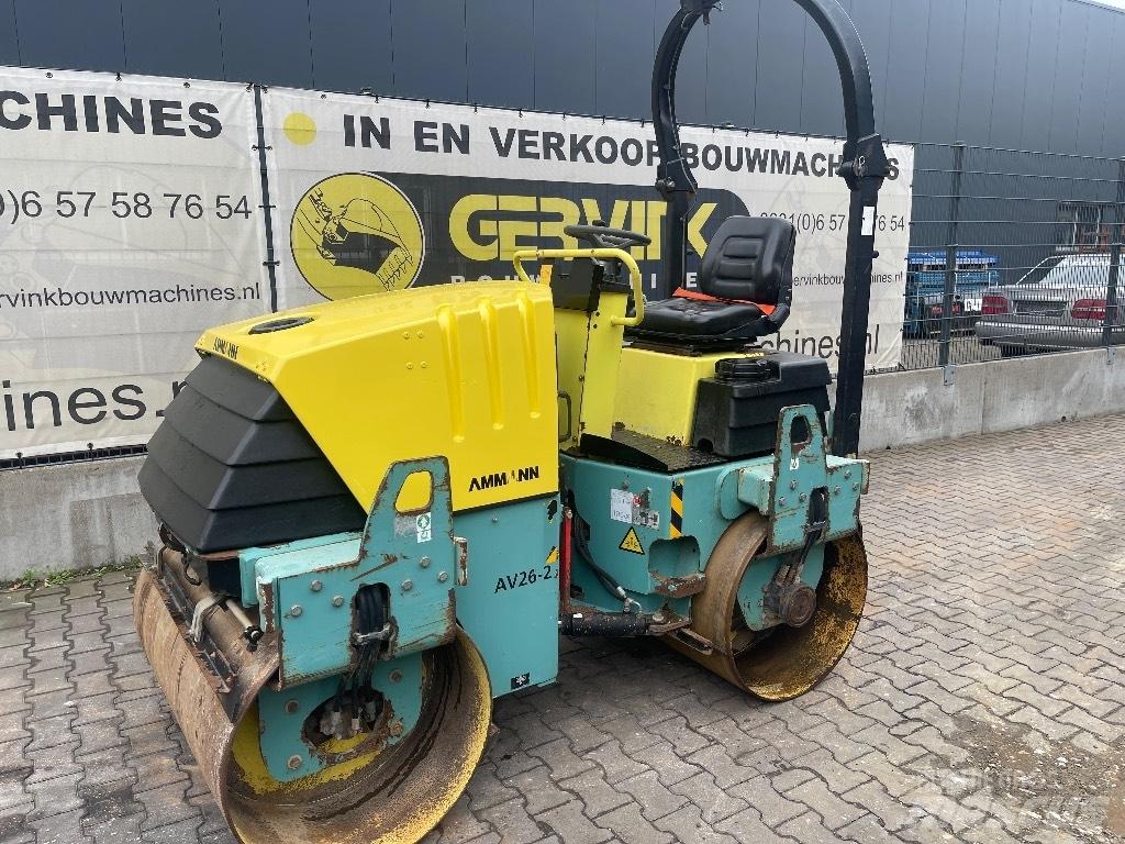 Ammann AV 26-2 트윈 드럼 롤러