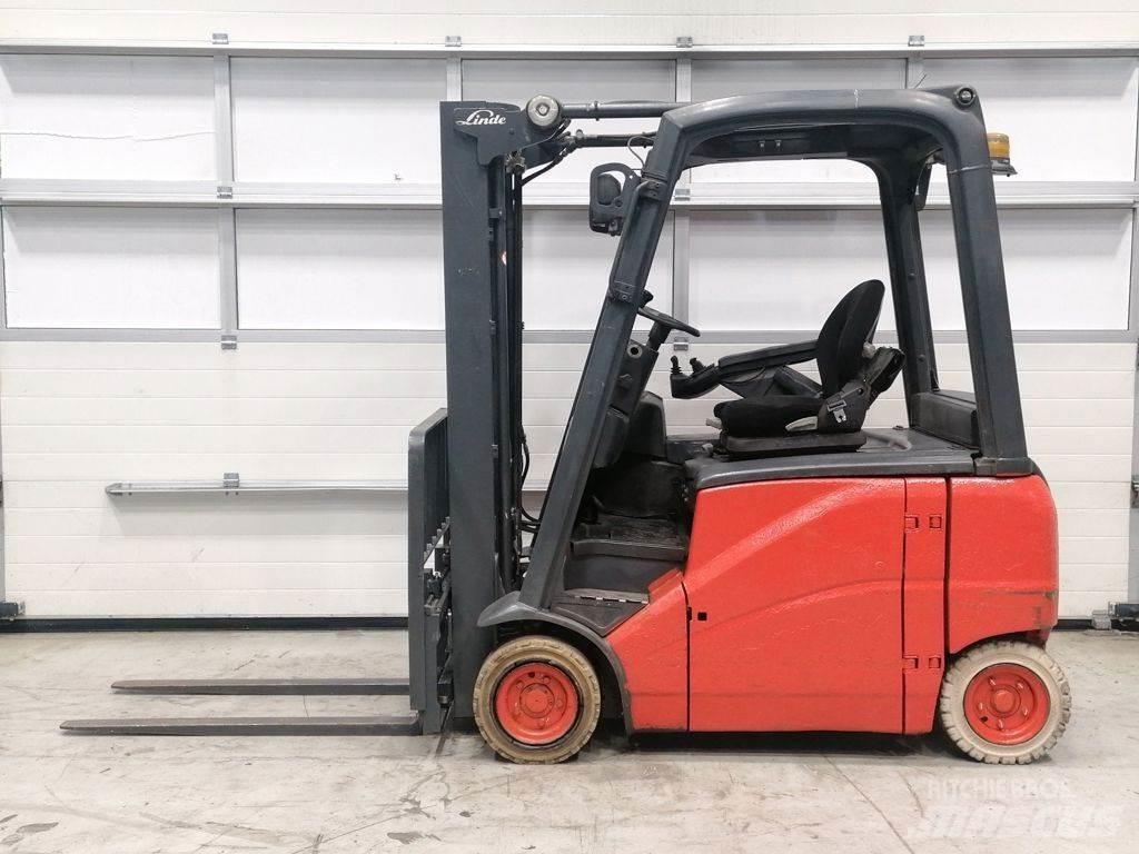 Linde E16PH-01 전동 지게차