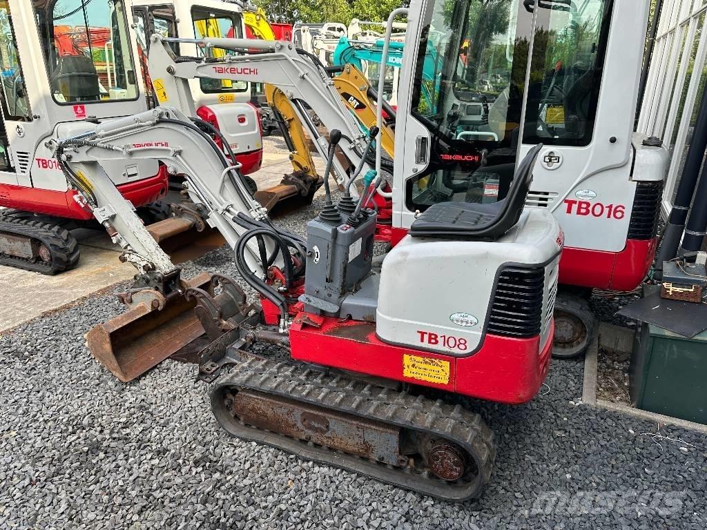Takeuchi TB108 소형 굴삭기 7톤 미만
