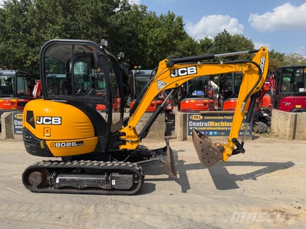 JCB 8026 CTS 소형 굴삭기 7톤 미만