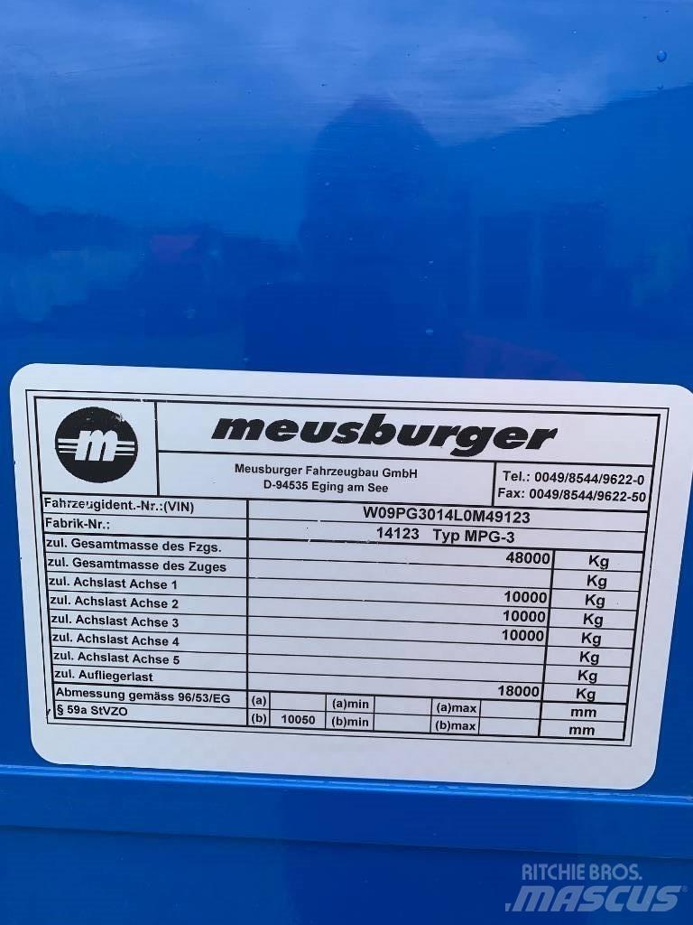 Meusburger jumbo 기타 세미 트레일러