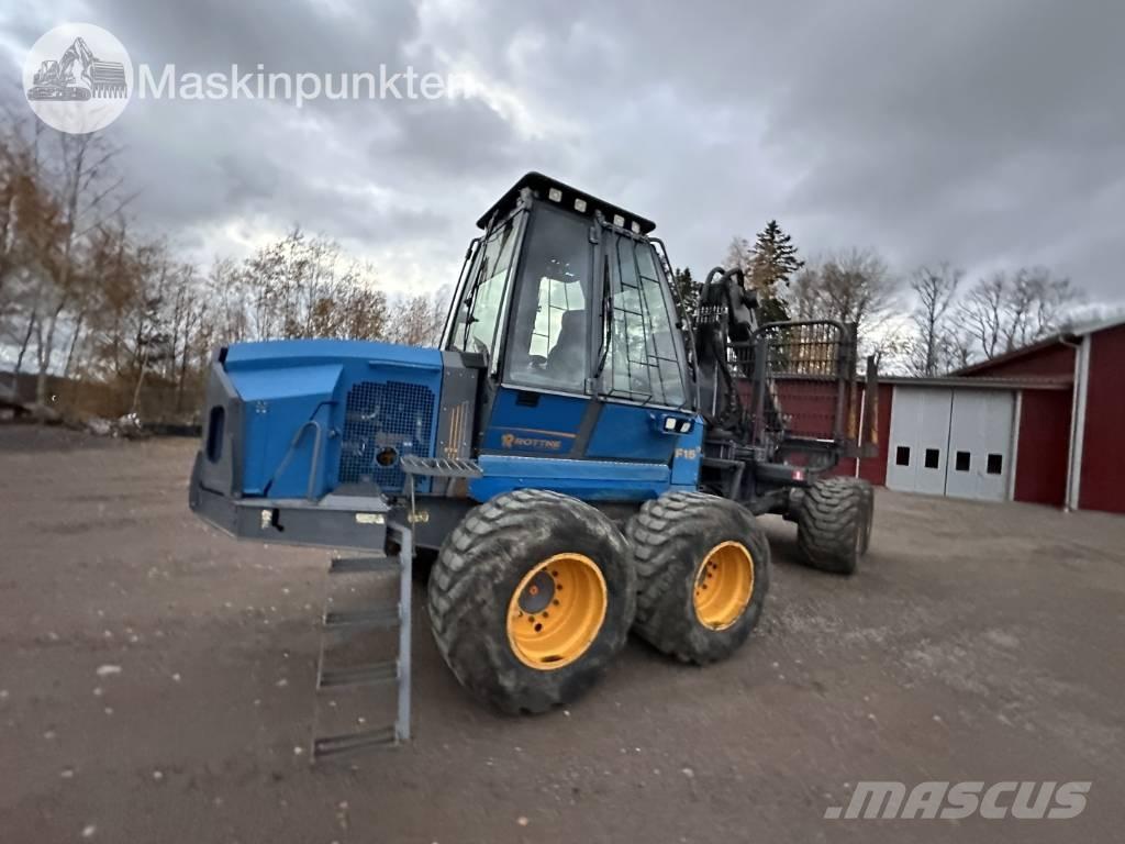 Rottne F15D 원목 포워더