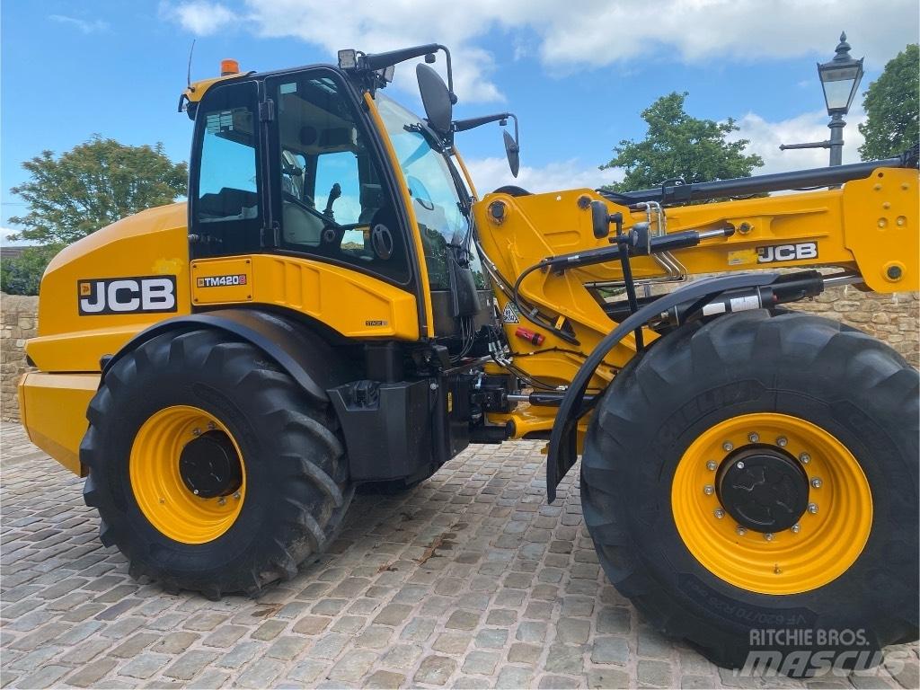 JCB Tm420s 농업용 텔레 핸들러