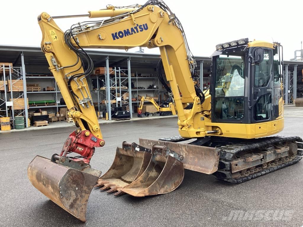 Komatsu PC 88 MR-10 중형굴삭기 7톤-28톤