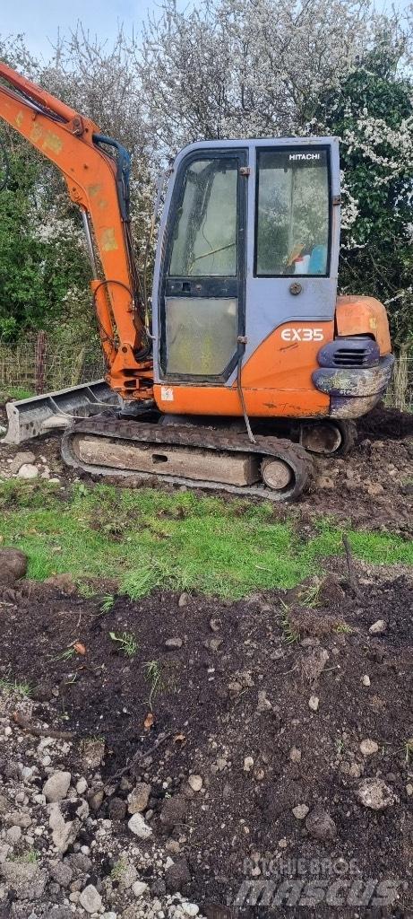 Hitachi Ex35 소형 굴삭기 7톤 미만