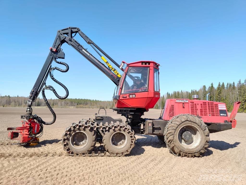 Komatsu 901 TX 원목 하베스터