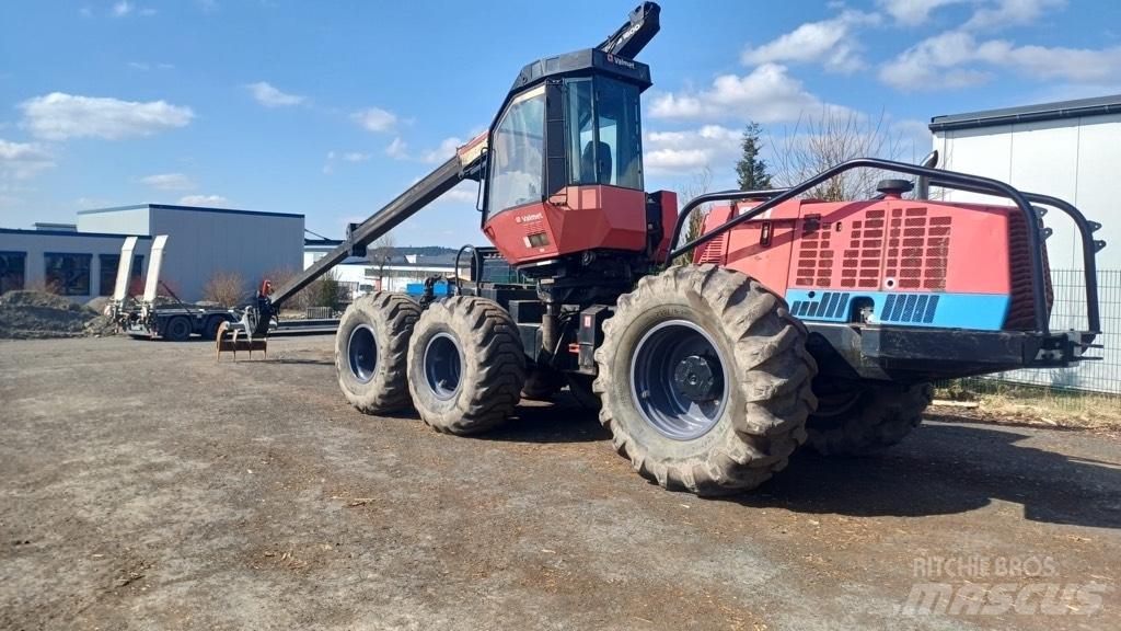 Valmet 921 원목 하베스터