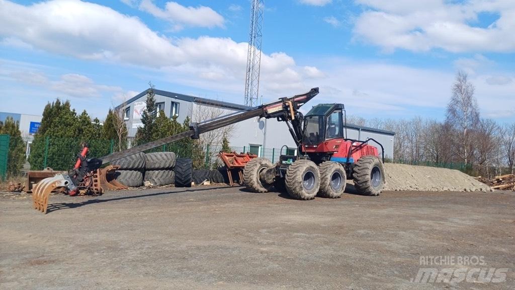 Valmet 921 원목 하베스터