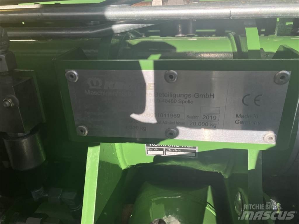 Krone ZX 470 GD 자동 적재 트레일러