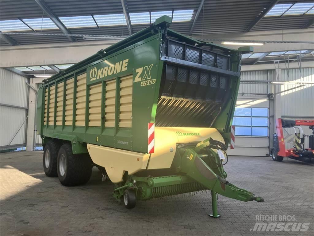 Krone ZX 470 GD 자동 적재 트레일러