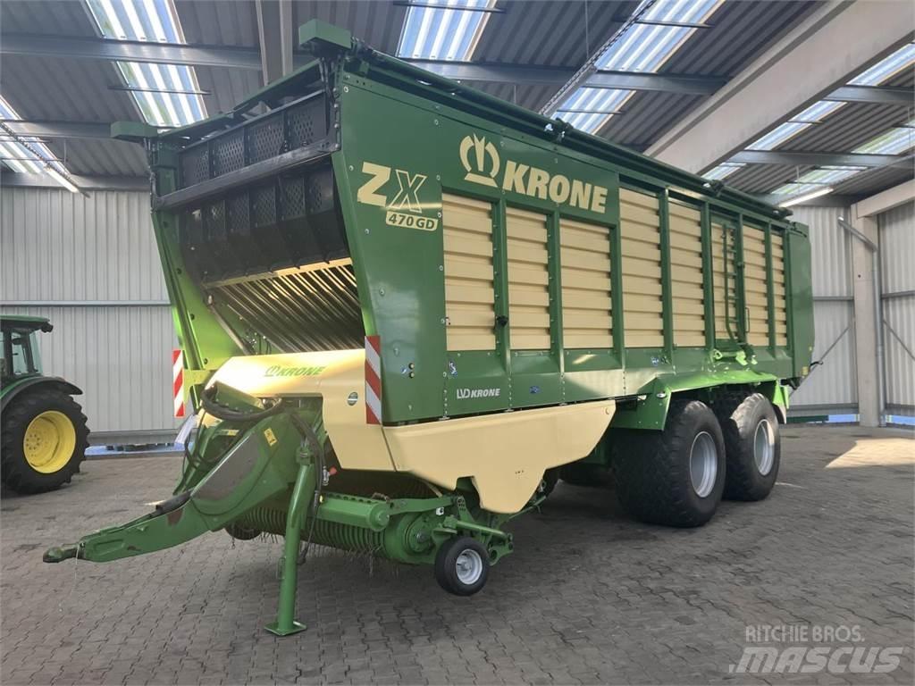 Krone ZX 470 GD 자동 적재 트레일러