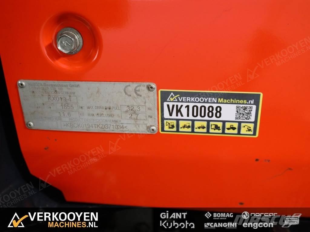 Kubota KX019-4 소형 굴삭기 7톤 미만