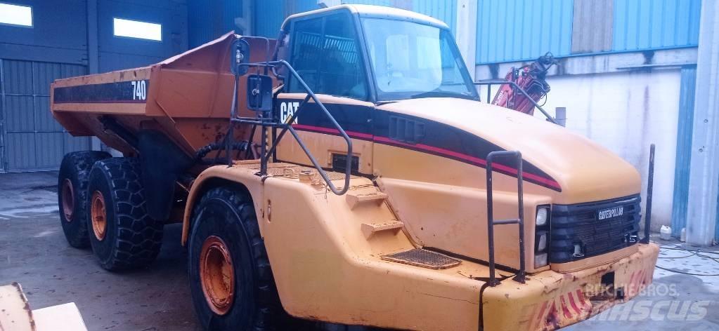 CAT 740 연결식 홀러