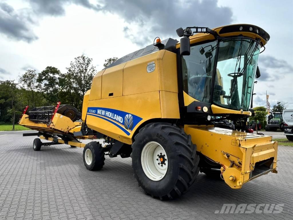 New Holland TC 5.80 콤바인 수확기