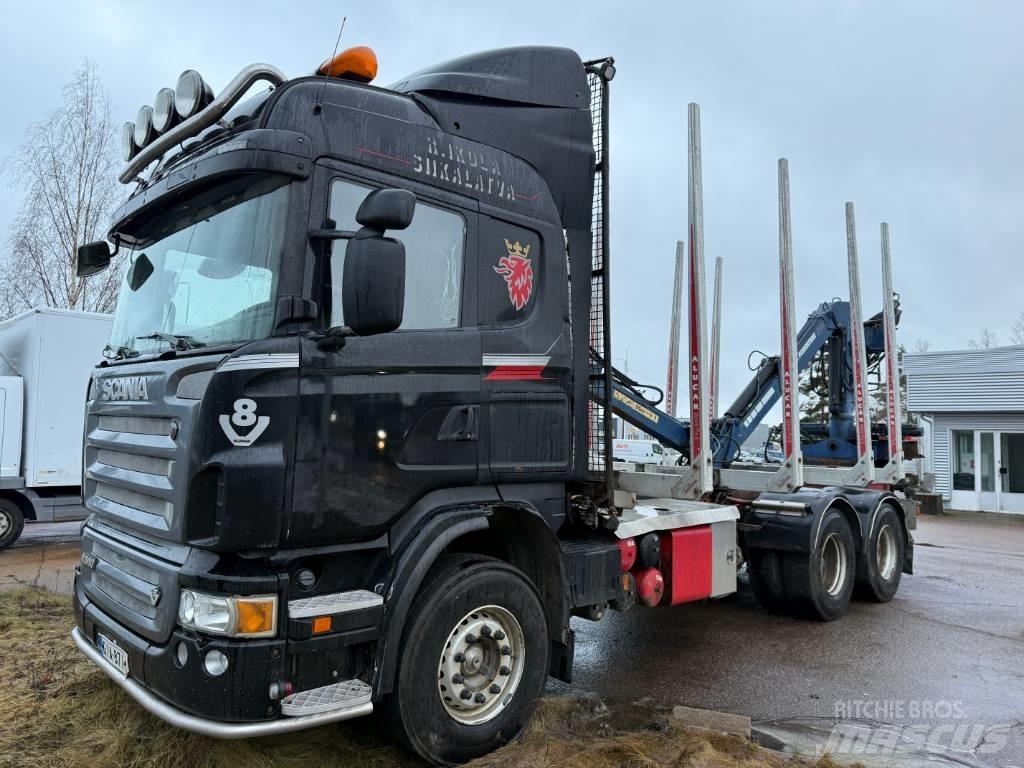 Scania R 560 목재 트럭