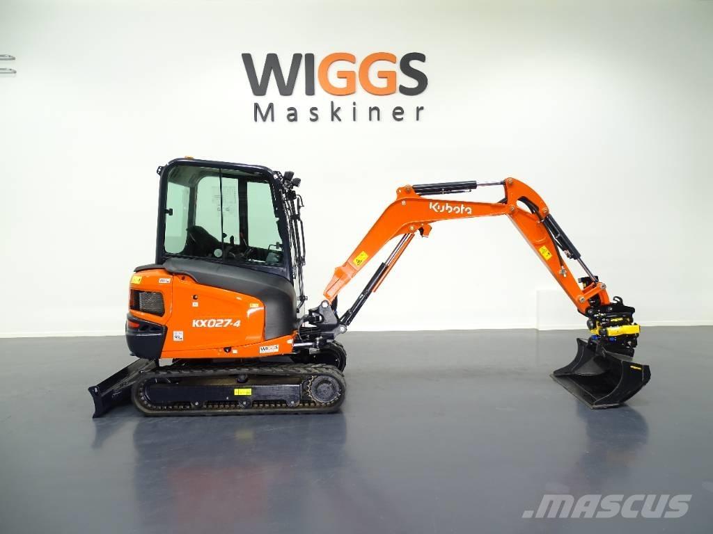 Kubota KX 027-4 소형 굴삭기 7톤 미만
