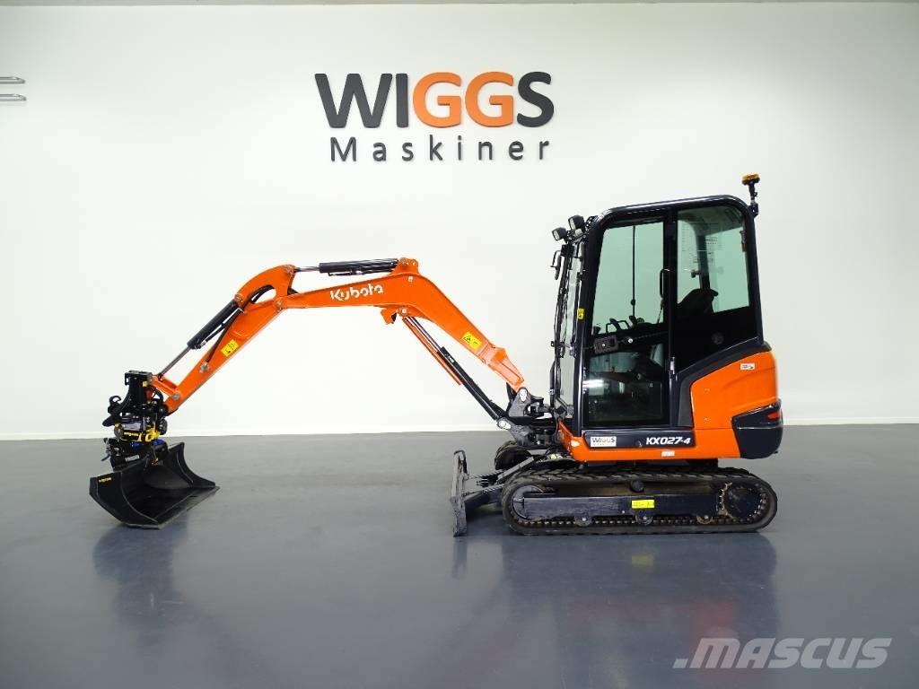 Kubota KX 027-4 소형 굴삭기 7톤 미만