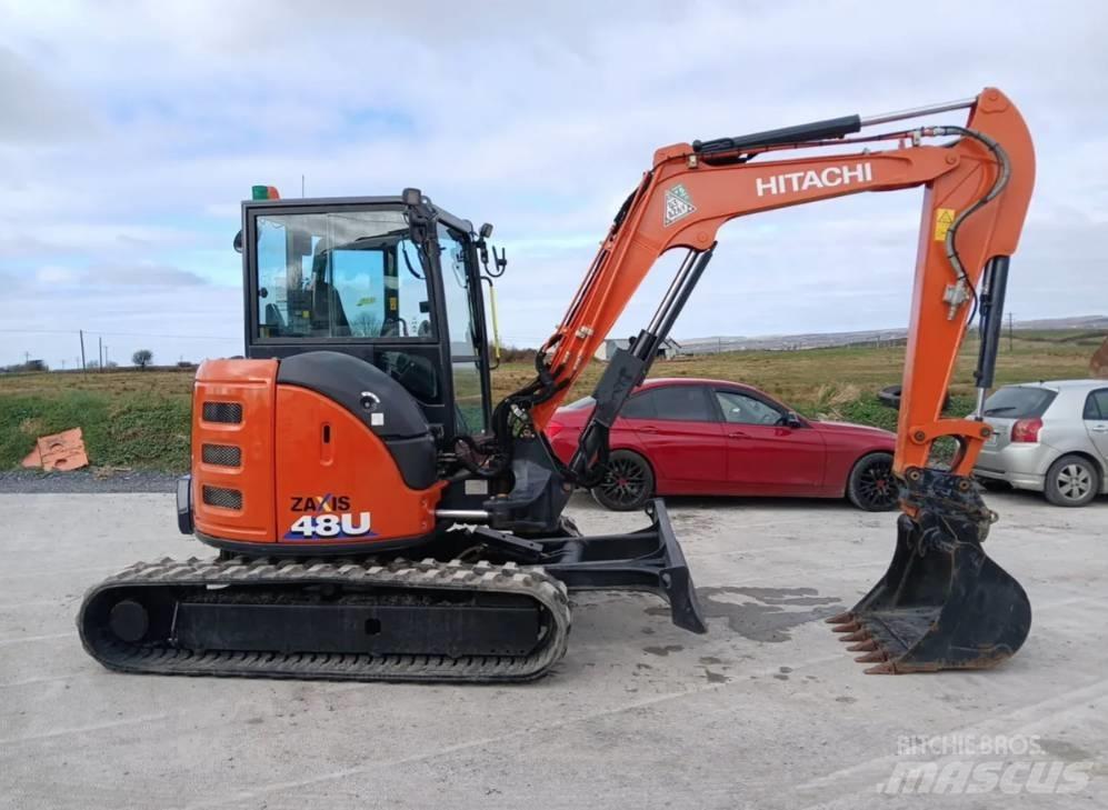 Hitachi ZX 48 U 소형 굴삭기 7톤 미만