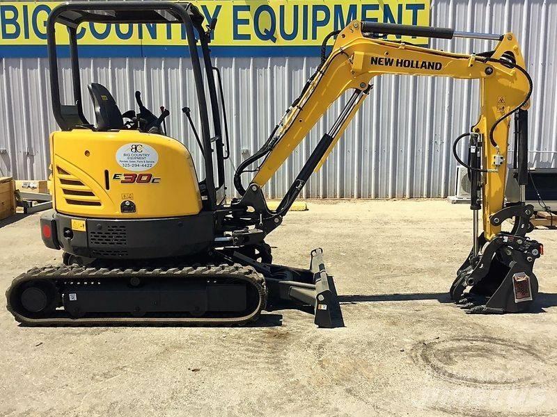 New Holland E30C 소형 굴삭기 7톤 미만