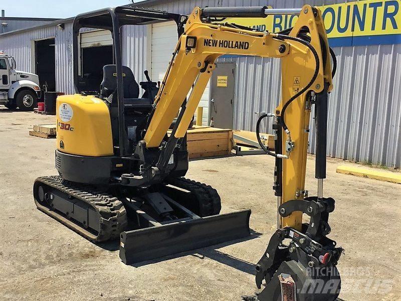 New Holland E30C 소형 굴삭기 7톤 미만