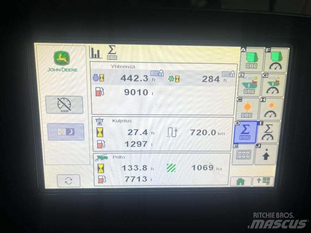 John Deere 9700i 자동 초지기계