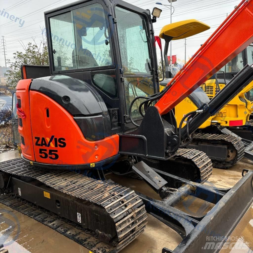 Hitachi ZX 55 소형 굴삭기 7톤 미만