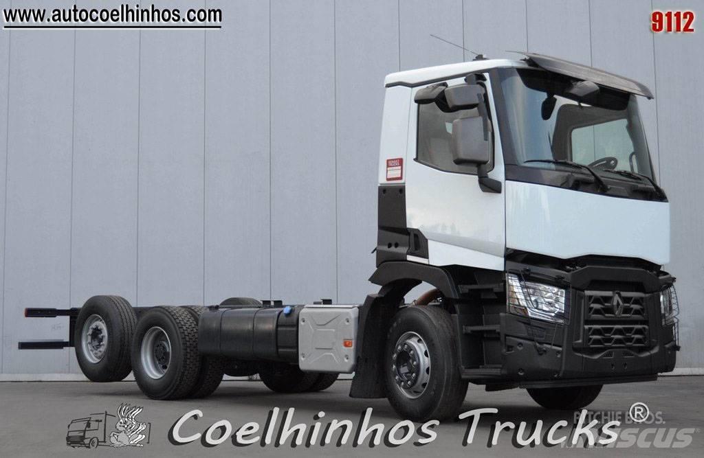 Renault T 440  6x2 새시 운전실 트럭