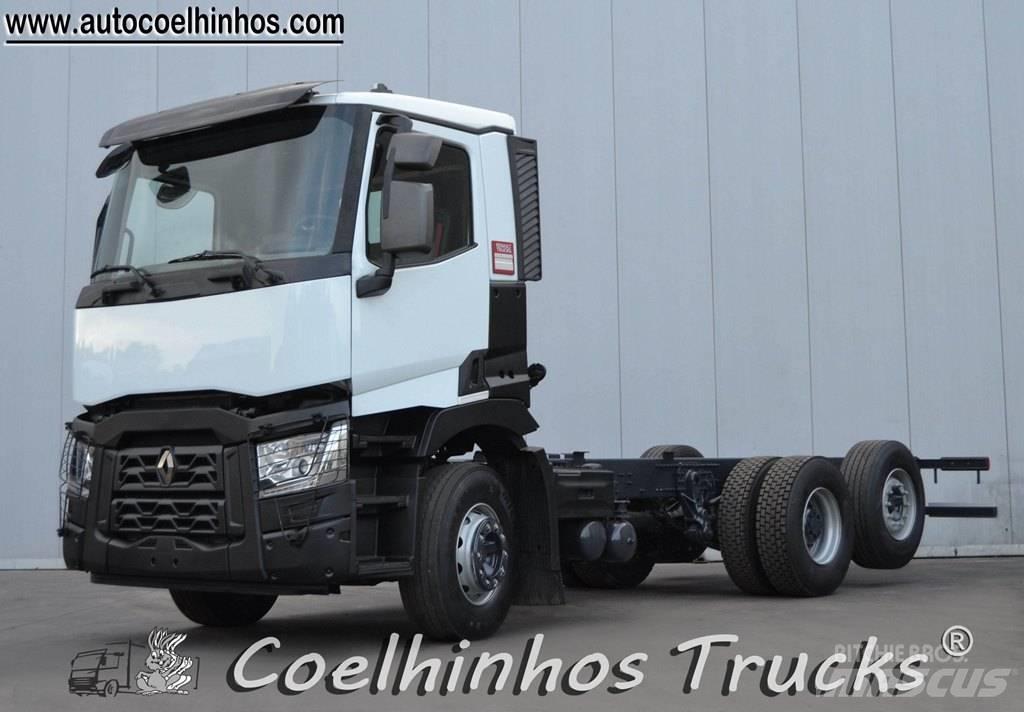 Renault T 440  6x2 새시 운전실 트럭